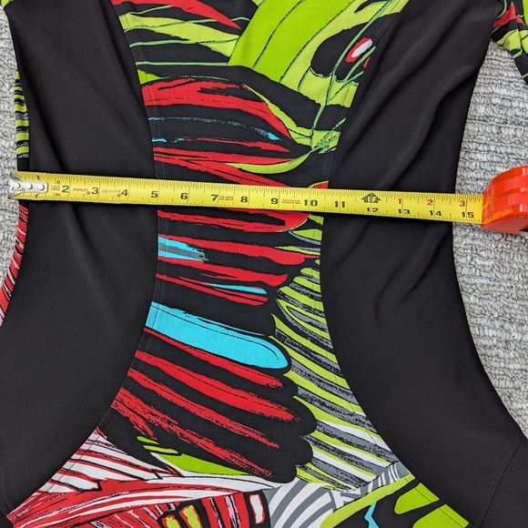 Frank Lyman Design Multicolor Abstract Tunic - Picture 7 of 10